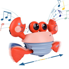 HopscotchLaneMusicalCrawlingCrab_RedDancingToy_BabiesandToddlers_Unisex_Ages6_Months - Brands For Less USA