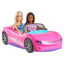 Hot Wheels Barbie RC Convertible Car with 2 Barbie Dolls