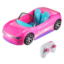 Hot Wheels Barbie RC Convertible Car with 2 Barbie Dolls