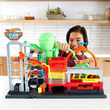 Hot Wheels Octo Carwash and 3 Color Reveal Cars