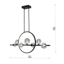 HousemarkLuna8-lightLEDIslandPendantLight6 - Brands For Less USA