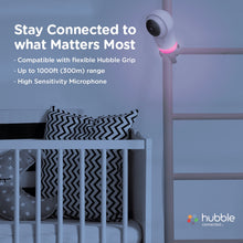 Hubble Nursery Pal Glow, Smart HD Baby Monitor with Night Light