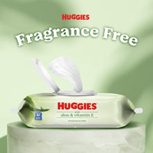 Huggies Wipes with Aloe & Vitamin E, Unscented, 1 Refill Pack, 176 Total Count