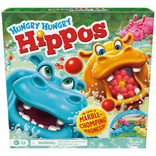 Hungry Hungry Hippos Board Game for Preschoolers, Ages 4 and up, For 2 to 4 Players, Holiday Gifts for Kids