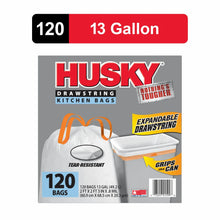 Husky-Tall-Kitchen-White-Trash-Bags-13-Gallon-120-Bags-Expandable-Drawstring-20-Percent-Post-Con_9559_1 - Brands For Less USA