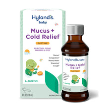 Hyland's Baby Mucus + Cold Relief, Daytime, Ages 6+ Months, 4 fl oz