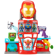 Marvel Iron Man and His Awesome Friends Iron Quarters Boys & Girls Electronic Playset, Holiday Gifts for Kids
