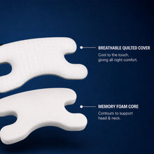 Imaginarium Ergonomic Memory Foam Beauty Pillow with Cooling Cover
