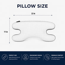 Imaginarium Ergonomic Memory Foam Beauty Pillow with Cooling Cover