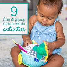 InfantinoBusyLilSoftSensoryToyBallwithActivitiesforBabies6-12Months-MulticolorFruits-Veggies4-_4 - Brands For Less USA