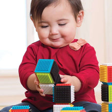 Infantino Press and Stay Stacking Blocks with Interlocking Design, 12-36 Months, 24-Piece Set