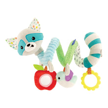 Infantino Spiral Activity Toy, Hook-on Toy, 0-12 Months, Multicolor Raccoon