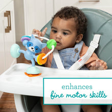 Infantino Stick & Spin Raccoon Pal Suction Attachment Toy, 4+ Months, Multicolor
