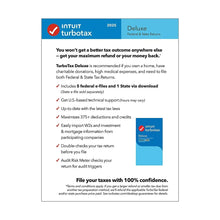 IntuitTurboTaxDeluxeFed_Efile20253 - Brands For Less USA