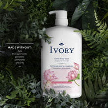 Ivory Body Wash, Mild & Gentle, Water Lily Scent, 35 fl oz