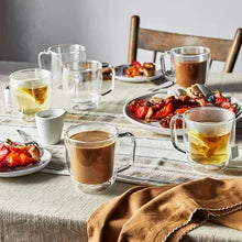 J.A.Henckels6-pieceDoubleWallGlassMugSet1 - Brands For Less USA