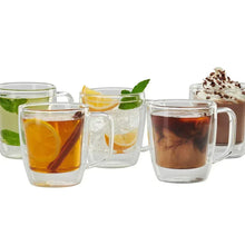 J.A.Henckels6-pieceDoubleWallGlassMugSet - Brands For Less USA