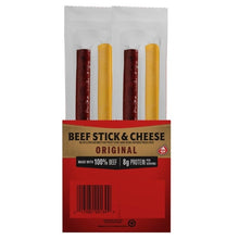 Jack Link's All American Beef Stick, Beef & Cheese, 1.2 oz, 16-count
