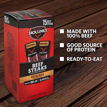Jack Link’s Original Tender Style Beef Steak, 15 pk.