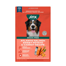 JinxSalmon_SweetPotato_CarrotGrainFreeDryDogFood_4lbsBag - Brands For Less USA