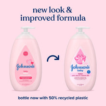 Johnson’s Baby Lotion, Safe for Newborns, 27.1 Fl oz