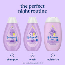Johnson's Baby Moisturizing Bedtime Baby Lotion, Paraben-Free, 3.4 fl. oz