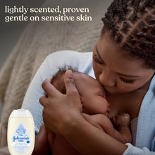 Johnson's Sensitive Care Face & Body Baby Cream, Light Scent, 13.6 oz