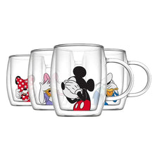 JoyJoltDisneyPeek-a-Boo13.5ozDoubleWallGlassMug_Setof4 - Brands For Less USA