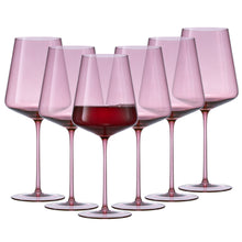 JoyJolt Sidney Red Wine Glasses, Set of 6