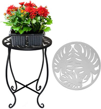 KABB 15'' Tall Plant Stand for Flower Pot Set of 1, Round Metal Plant Stand Indoor, Decorative Black Flower Pot Stand Plant Table - Brands For Less USA