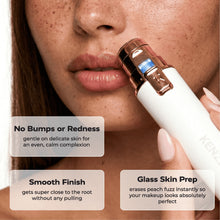KENZZI2-in-1RechargeableFacialHairRemoverandEyebrowShaverforWomen_WhiteandRoseGold4 - Brands For Less USA