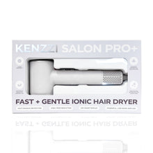 KENZZISalonPro_IonicHairDryer_1300WHigh-Speed110_000RPMBrushlessMotorwithLEDDisplay_White11 - Brands For Less USA