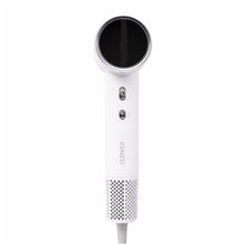 KENZZISalonPro_IonicHairDryer_1300WHigh-Speed110_000RPMBrushlessMotorwithLEDDisplay_White1 - Brands For Less USA