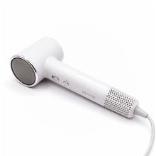 KENZZISalonPro_IonicHairDryer_1300WHigh-Speed110_000RPMBrushlessMotorwithLEDDisplay_White - Brands For Less USA