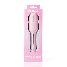 KENZZIWaveStyler2-BarrelHairWaver_1.25in_6HeatSettings_Pink3 - Brands For Less USA