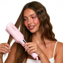 KENZZIWaveStyler2-BarrelHairWaver_1.25in_6HeatSettings_Pink7 - Brands For Less USA