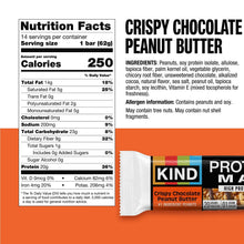 KIND Max Crispy Protein Bars, Chocolate Peanut Butter, 14 ct.