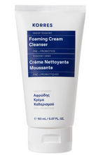 KORRES Greek Yoghurt Foaming Cream Cleanser, 5.07 fl oz + 2.54 fl oz Set