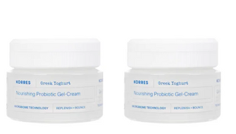 KORRES Greek Yoghurt Nourishing Probiotic Gel-Cream, 1.35 fl oz, 2-pack