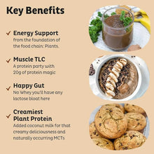 KOS Organic Superfood Plant Chocolate Peanut Butter Protein Powder 2.4lbs. - Brands For Less USA