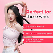 KUNDAL Protein Bonding Set Protein Bonding Shampoo, Korean Hair Care Mask, Serum Set, [Violet Muguet], 300ml 200ml 50ml, Repairing Routine Restores Softness, Shine, Manageability - Heat Protection