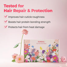 KUNDAL Protein Bonding Shampoo and Conditioner Set, [Violet Muguet],Korean Hair Care for Dry-Looking Hair, Frizz Control, Heat Protection from Daily Styling, 16.9 fl oz, 8.45 fl oz(500ml, 250ml)