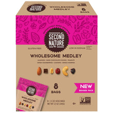 Second Nature Wholesome Medley Trail Mix, 12 oz, 8 Count – Gluten Free Single-Serve Snack Bags - Brands For Less USA
