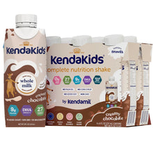 KendaKids Complete Nutrition Shake with Protein & DHA, Creamy Chocolate, 8 fl oz, (6 Pack) - Brands For Less USA