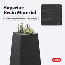 KeterWavePlanterDurableResinModern4 - Brands For Less USA