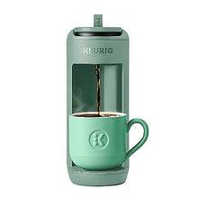 Keurig® K-Mini Mate® Automatic Single Serve K-Cup® Pod Coffee Maker - Glamping Green; Small & Colorful Coffee Maker, Travel Mug Friendly, Makes 12 Oz.