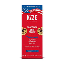 KiZE Life Changing Protein Bars, Chocolate Chip Cookie, 12 ct.