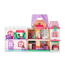 Kid Connection Doll House Playset with Light Projector & Sound, 28 Pieces, Toddler Toys - Brands For Less USA