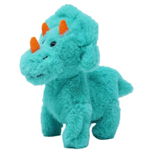 KidConnectionMiniatureElectronicWalkingPetTealTriceratops-6inHeight-ToddlerPlushToys-_1 - Brands For Less USA