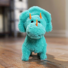 KidConnectionMiniatureElectronicWalkingPetTealTriceratops-6inHeight-ToddlerPlushToys5-_3 - Brands For Less USA